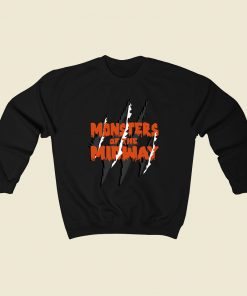 Bears Monsters Of The Midway 80s Sweatshirt Style