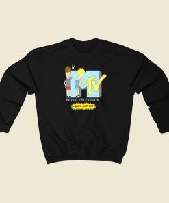 Beavis And Butt Head Rock 80s Sweatshirt Style