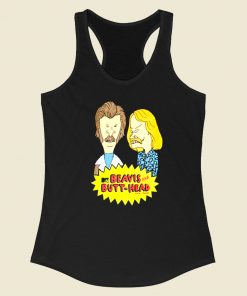 Beavis And Butthead Mike Judge Racerback Tank Top