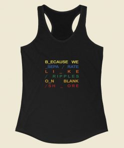 Because In Rainbow Radiohead Album Racerback Tank Top