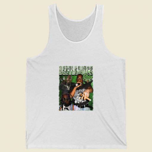 Beetlejuice Green Rapper Summer Tank Top