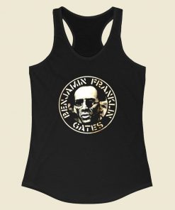 Benjamin Franklin Gates Nicolas Cage Racerback Tank Top