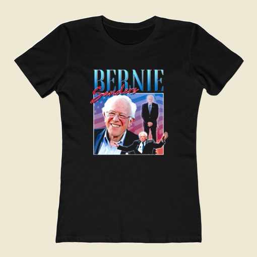 Bernie Sanders Usa Election 80s Womens T shirt