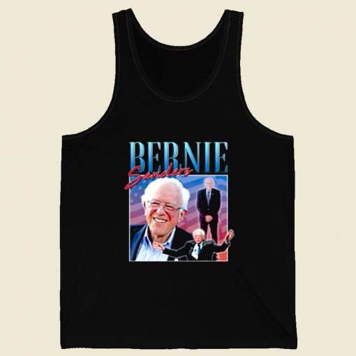 Bernie Sanders Usa Election Retro Mens Tank Top