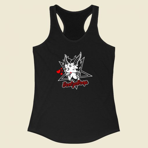 Betty Boop Beelfeboop Racerback Tank Top