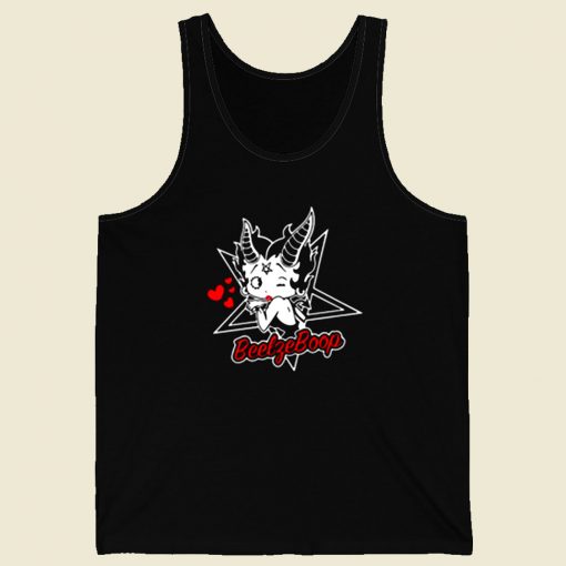 Betty Boop Beelfeboop Retro Mens Tank Top