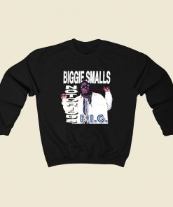 Big Notorious Biggie Smalls Rich 80s Sweatshirt Style