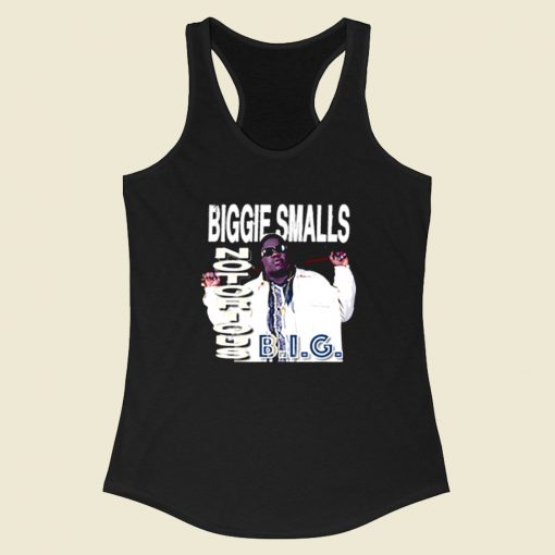 Big Notorious Biggie Smalls Rich Racerback Tank Top