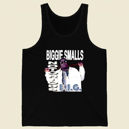 Big Notorious Biggie Smalls Rich Retro Mens Tank Top