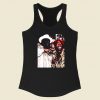 Biggie Smalls With Tupac Racerback Tank Top