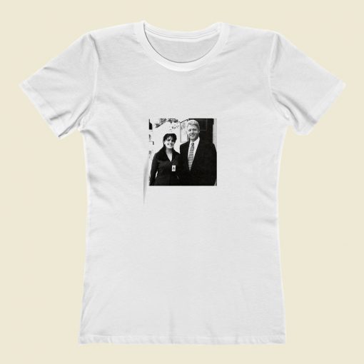 Bill Clinton And Monica Lewinsky Classic Women T Shirt