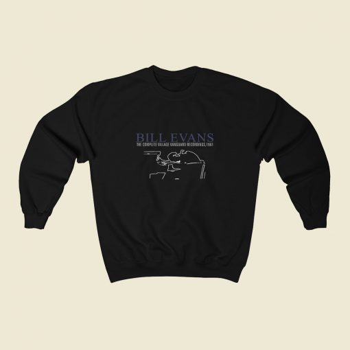 Bill Evans 80s Sweatshirt Style