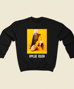 Billie Eilish Tour 80s Sweatshirt Style