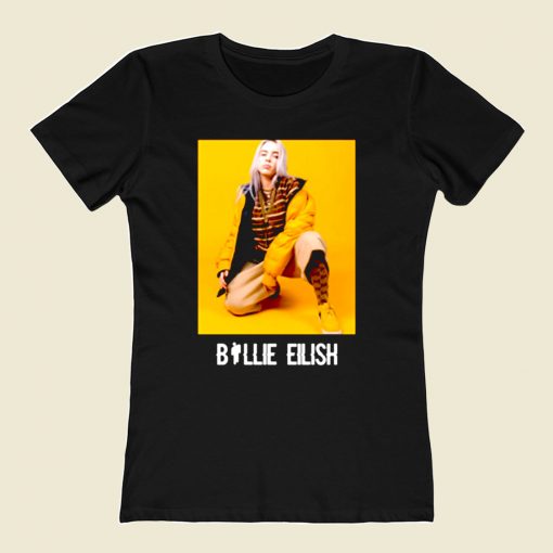 Billie Eilish Tour 80s Womens T shirt