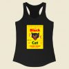 Black Cat Fireworks Racerback Tank Top