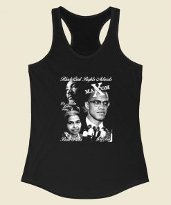 Black Civil Rights Leaders Racerback Tank Top