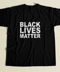 Black Lives Matter 80s Mens T Shirt