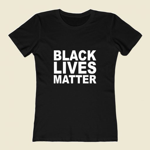 Black Lives Matter 80s Womens T shirt