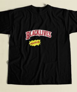 Black Lives Matter Backwoods 80s Mens T Shirt