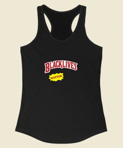 Black Lives Matter Backwoods Racerback Tank Top