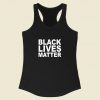 Black Lives Matter Racerback Tank Top