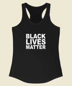 Black Lives Matter Racerback Tank Top