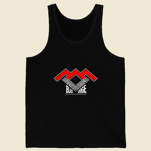 Black Lodge Twin Peaks Retro Mens Tank Top