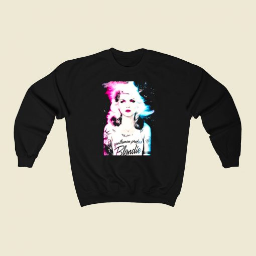 Blondie Debbie Harry Gentlemen 80s Sweatshirt Style