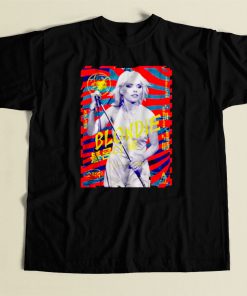 Blondie Debbie Harry Vintage 80s Mens T Shirt