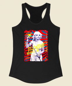 Blondie Debbie Harry Vintage Racerback Tank Top