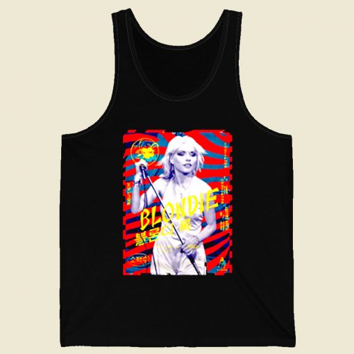 Blondie Debbie Harry Vintage Retro Mens Tank Top