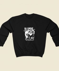 Blondie La 1977 Direct From New York City 80s Sweatshirt Style