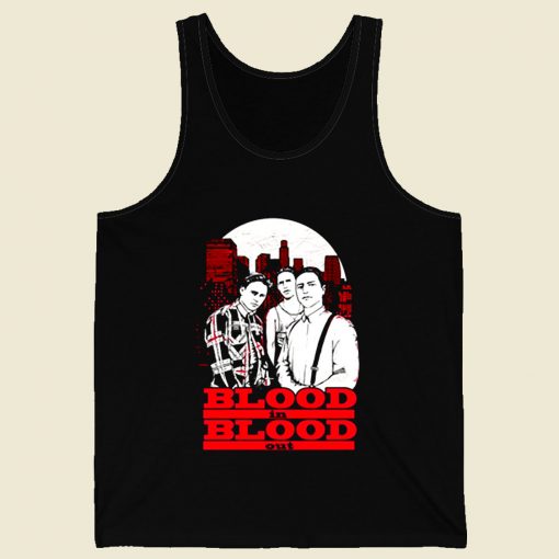 Blood In Blood Out Retro Mens Tank Top