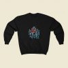 Blue Horde 80s Sweatshirt Style