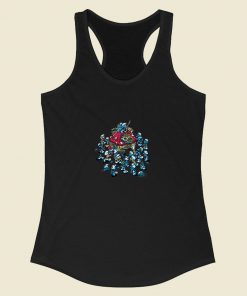 Blue Horde Racerback Tank Top