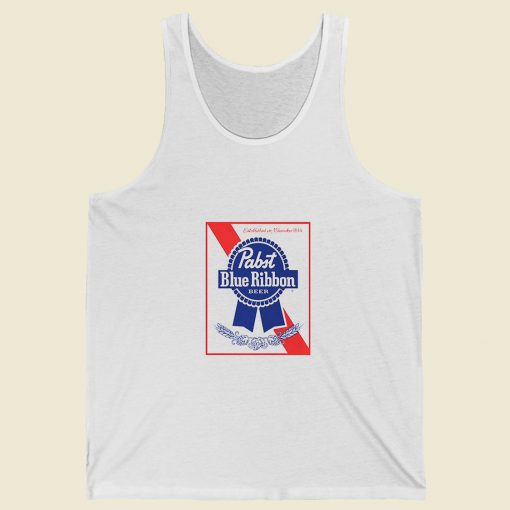 Blue Ribbon Pabst Beer Summer Tank Top