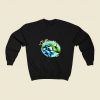 Blueberry Black 80s Sweatshirt Style