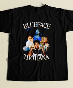 Blueface Thotiana 80s Mens T Shirt