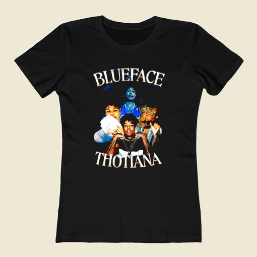 Blueface Thotiana 80s Womens T shirt