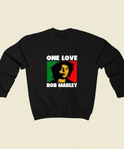 Bob Marley Song 80s Sweatshirt Style