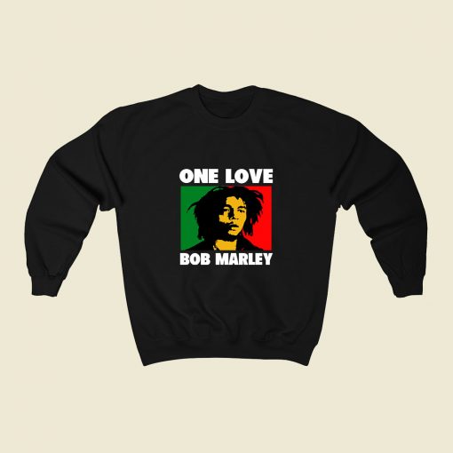 Bob Marley Song 80s Sweatshirt Style