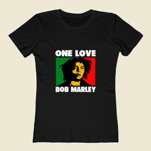 Bob Marley Song 80s Womens T shirt