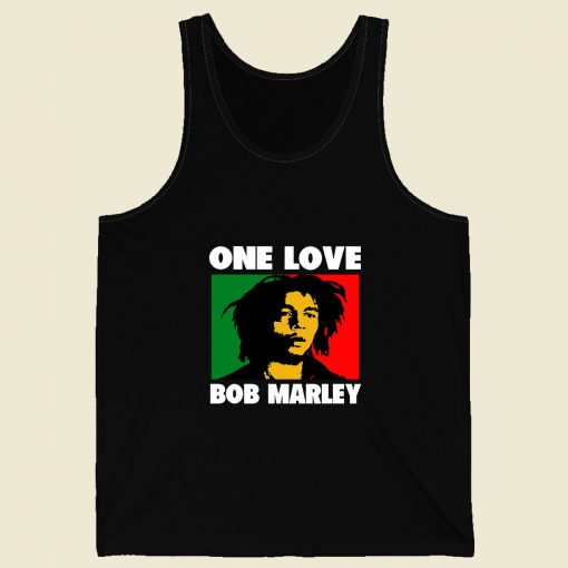 Bob Marley Song Retro Mens Tank Top