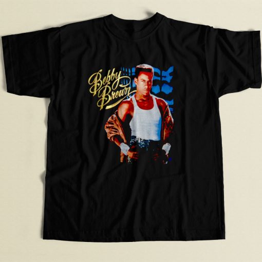 Bobby Brown Vintage Hip Hop 80s Mens T Shirt