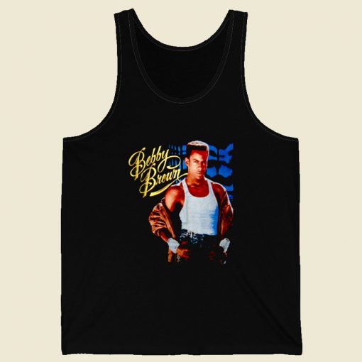 Bobby Brown Vintage Hip Hop Retro Mens Tank Top