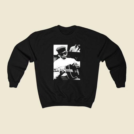 Bobby Womack American Singer 80s Sweatshirt Style