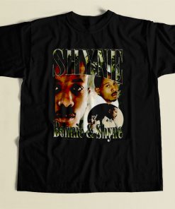 Bonnie And Shyne Black Rapper 80s Mens T Shirt