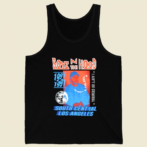 Boyz N The Hood South Central Los Angeles Retro Mens Tank Top