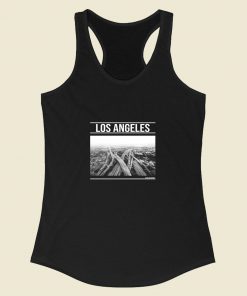 Brandy Melville Los Angeles Racerback Tank Top