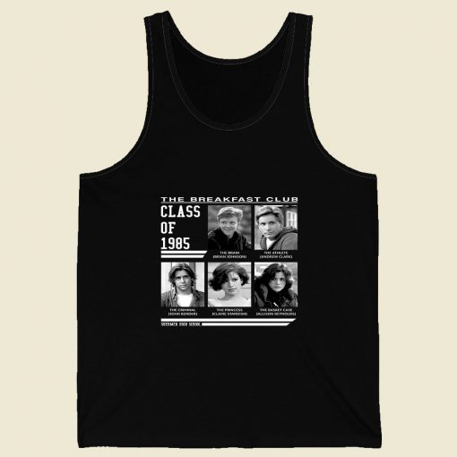 Breakfast Club Class Of 85 Retro Mens Tank Top